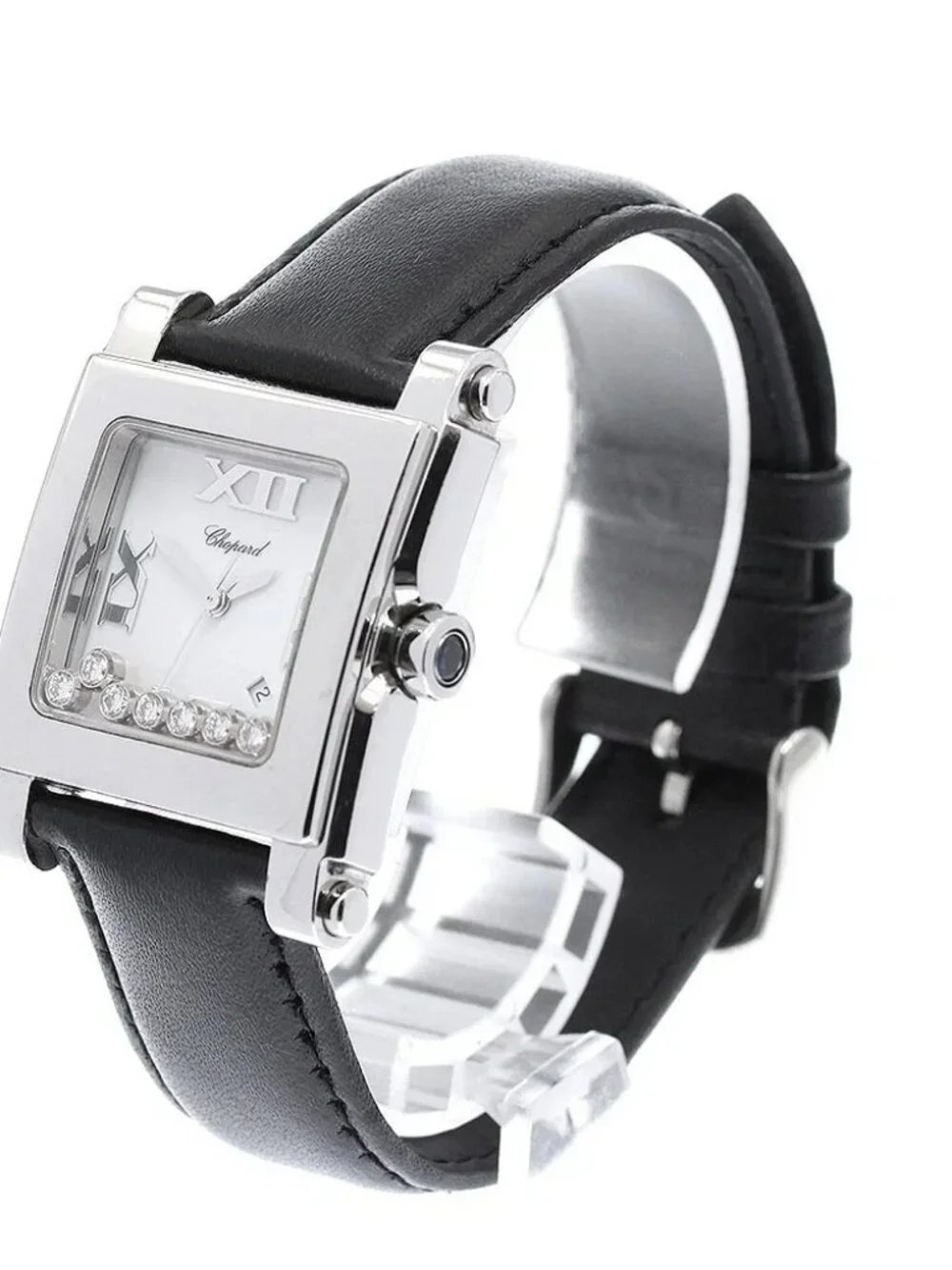 Chopard Happy sports 8495 7P diamond white Dial Quartz Ladies Watch_963101